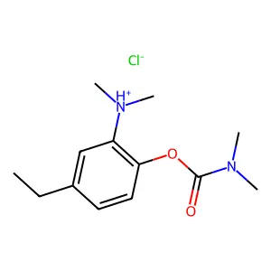 2-(Dimethylamino)-4-ethylphenyl dimethylcarbamate--hydrogen chloride (1/1) structure