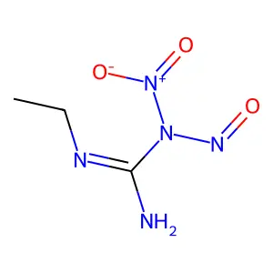 N'-Ethyl-N-nitro-N-nitrosoguanidine structure
