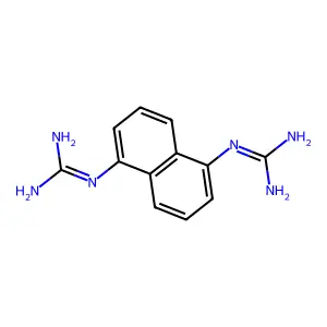 Guanidine, N,N'''-1,5-naphthalenediylbis- structure
