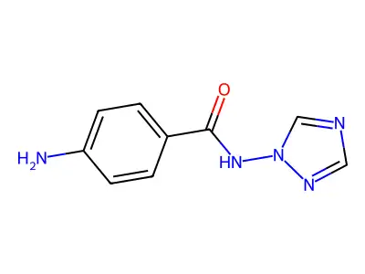 Benzamide, 4-amino-N-(1H-1,2,4-triazol-2-yl)- structure