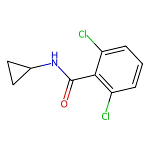 N-环丙基-2,6-二氯苯甲酰胺 structure