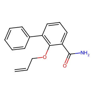 2-烯丙氧基-3-苯基苯甲酰胺 structure