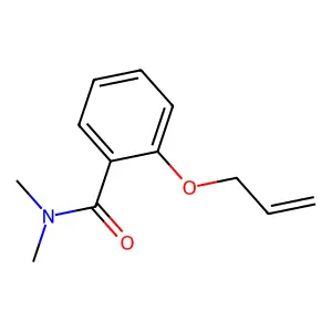 N,N-二甲基-2-烯丙氧基苯甲酰胺 structure