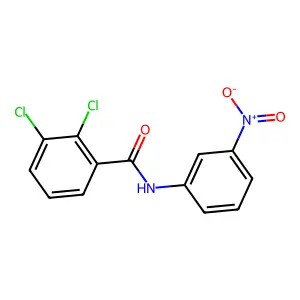 3,4,5-Tris(benzylsulfanyl)pyridazine structure