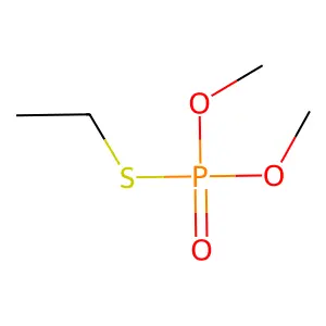 O,O-dimethyl S-ethyl phosphorothioate structure