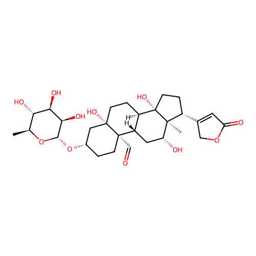 Antiarin/安綈阿琳 structure
