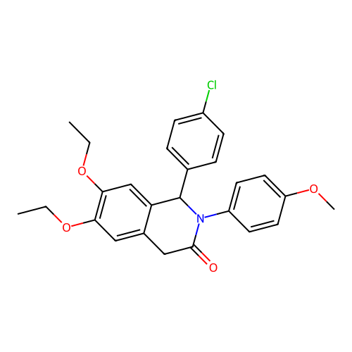 C26H26ClNO4 structure