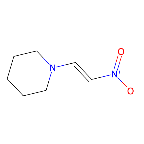 1-{2-Nitrovinyl}piperidine structure