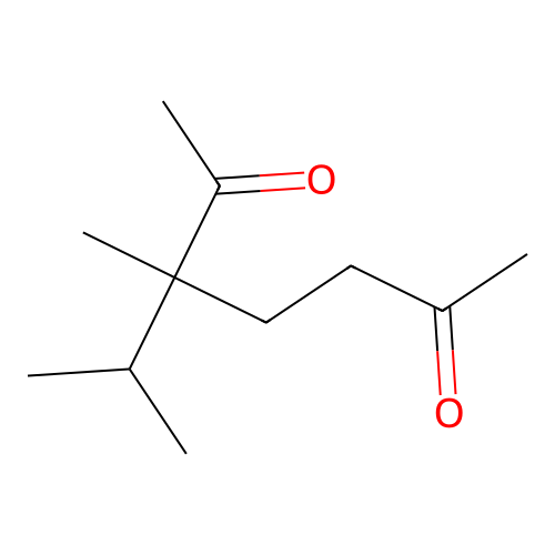 2,6-Heptanedione, 3-methyl-3-(1-methylethyl)- structure