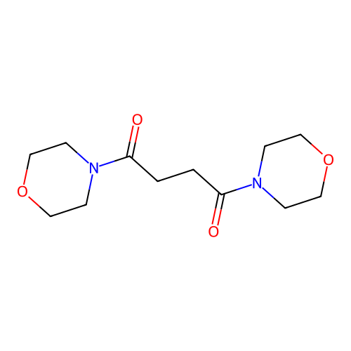 1,4-Di(morpholin-4-yl)butane-1,4-dione structure