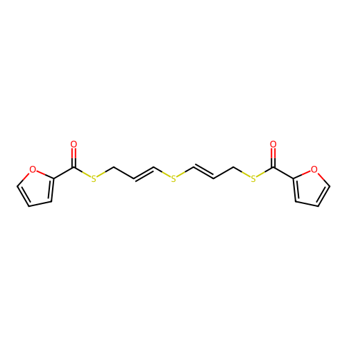 Sulfide, 3-(2-furoylthio)propylene- structure