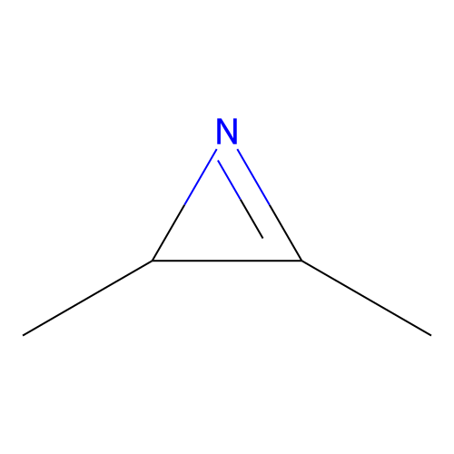 2,3-dimethyl-2H-azirine structure
