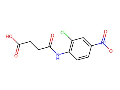 4-(2-Chloro-4-nitroanilino)-4-oxobutanoic acid structure