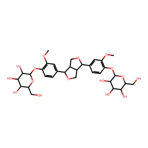 Pinoresinol diglucoside structure