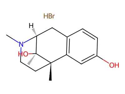 beta-2',9-Dihydroxy-5,9-dimethyl-2(N)-methyl-6,7-benzomorphan hydrobromide structure