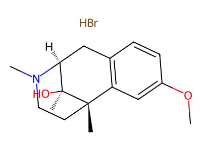 beta-5,9-Dimethyl-9-hydroxy-2'-methoxy-2(N)-methyl-6,7-benzomorphan hydrobromide structure
