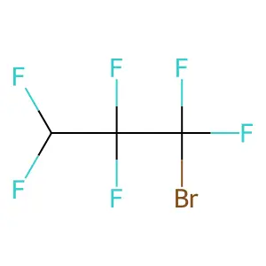 1-Bromo-1,1,2,2,3,3-hexafluoropropane structure