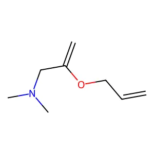 2-(烯丙氧基)-N,N-二甲基烯丙胺 structure
