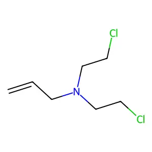 N,N-双(2-氯乙基)丙-2-烯-1-胺 structure
