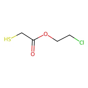 巯基乙酸2-氯乙酯 structure
