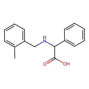 2-苯基-2-(邻二甲苯氨基)乙酸 structure