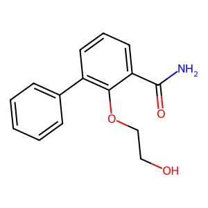 2-(β-羟乙氧基)-3-苯基苯甲酰胺 structure