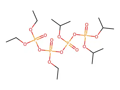 Diethyl tripropan-2-yl ethyltetraphosphate structure