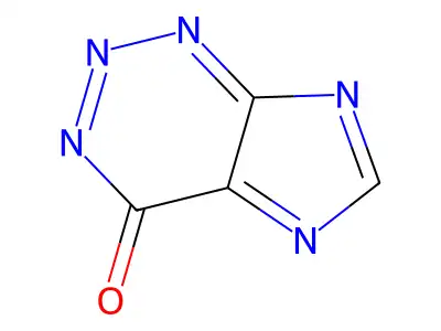 4H-Imidazo(4,5-d)-v-triazine, 4-oxo- structure