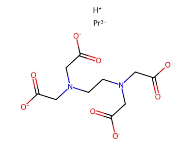 Praseodymium edetate structure