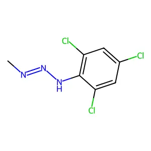 Triazene, 3-methyl-1-(2,4,6-trichlorophenyl)- structure