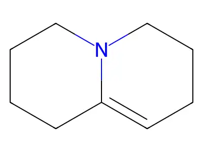 9(10)-Dehydroquinolizidine structure