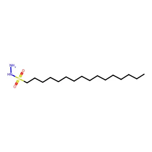 Hexadecane-1-sulfonohydrazide structure