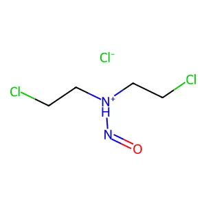N,N-Bis(2-chloroethyl)nitrous amide--hydrogen chloride (1/1) structure