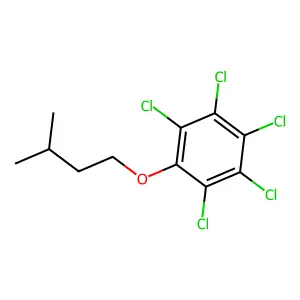 异戊基五氯苯醚 structure