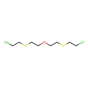 双(2'-(2-氯乙基硫基))乙基醚 structure
