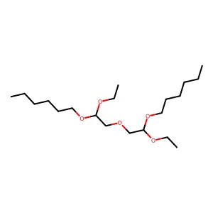 双((2-己氧基-2-乙氧基)乙基)醚 structure