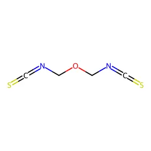 双(异硫氰甲基)醚 structure