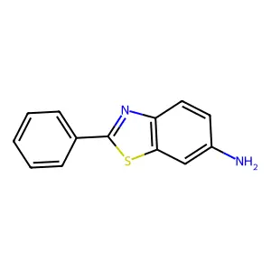 2-Phenyl-benzothiazol-6-ylamine structure