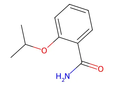 2-异丙氧基苯甲酰胺 structure