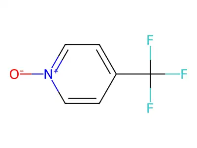 4-(三氟甲基)吡啶1-氧化物 structure