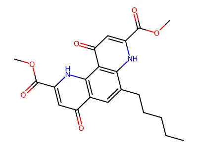 Quinoline deriv. structure