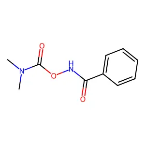 N-[(二甲氨基甲酰)氧基]苯甲酰胺 structure