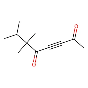 6,6,7-Trimethyl-3-octyne-2,5-dione structure