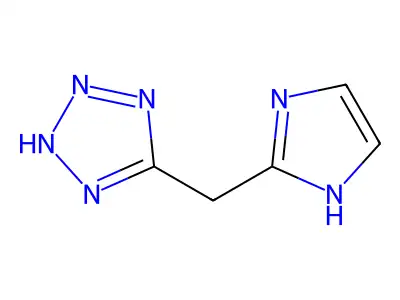 1H-Tetrazole, 5-(1H-imidazol-2-ylmethyl)- structure