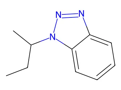 1-S-Butylbenzotriazole structure