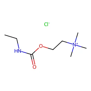 氯化胆碱乙基氨基甲酸酯 structure