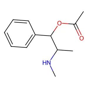 Ephedrine, O-acetyl- structure