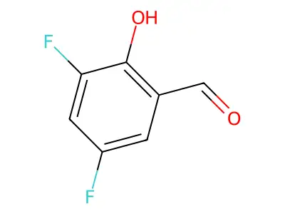 3,5-二氟-2-甲氧基苯甲醛 structure
