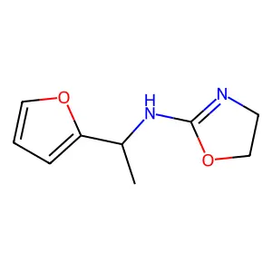 α-甲基-N-(2-噁唑啉基)糠胺 structure