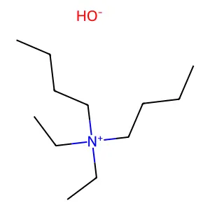 二乙基二正丁基氢氧化铵 structure